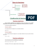 Tipos de Funciones, Calculo diferencial