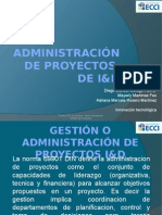 Administración de Proyectos I+D