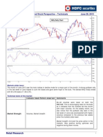 Monthly Market, Sectoral and Stock Perspective - Technicals June 29, 2013