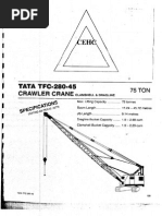 F-15 Crane Specifications and Load Chart | PDF | Manual Transmission ...