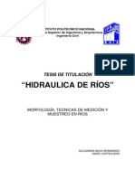 apuntes hidraulica de Rios