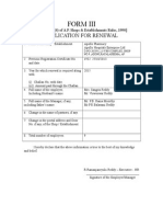 FORM III - Docx Format