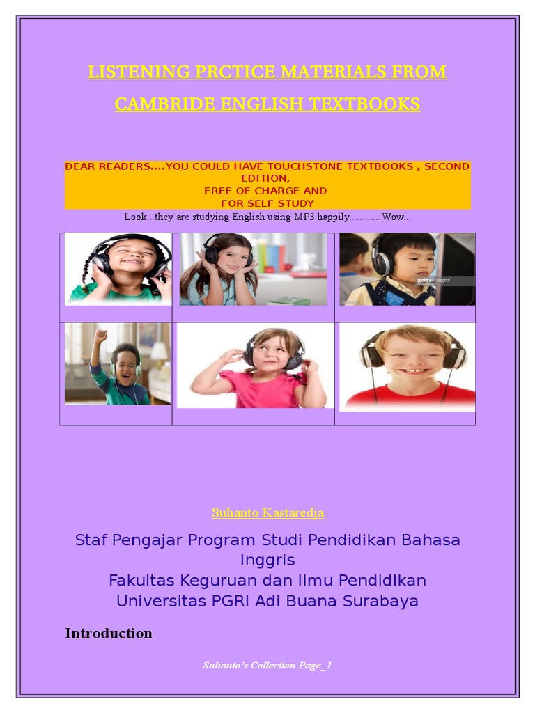 Listening Practice Materials FR | PDF | Podcast | Websites