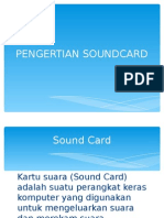 Pengertian Soundcard