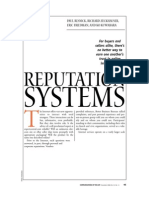Reputation Systems