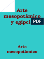 Arte Mesopotámico y Egipcio