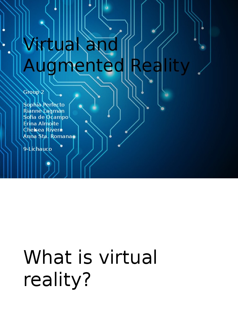 Exploring Virtual and Augmented Reality | PDF | Games & Activities