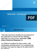 Hibernate - Introduction: Services Limited