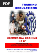 TR Commercial Cooking NC IV