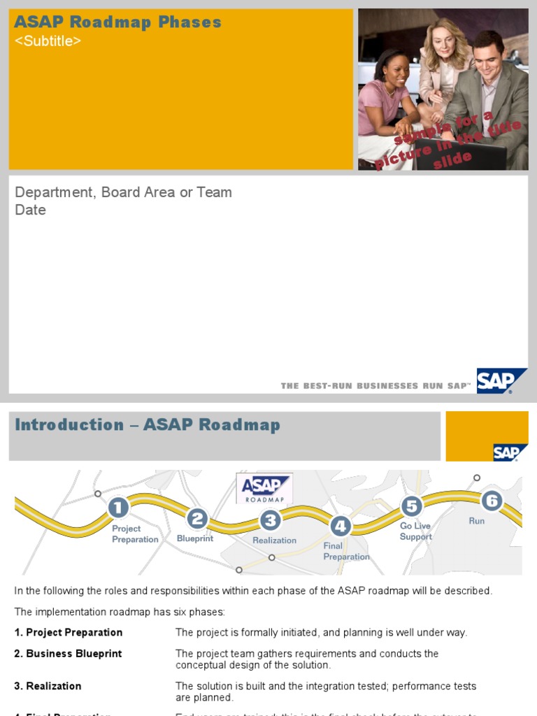 ASAP Roadmap Phase Description | PDF | Business