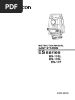 Manual Topcon ES-105 en