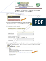 Como Me Registro en El Portal de Retiro Para Maestros Para Cotejar Cuanto Tengo Cotizado en El Gobierno de Puerto Rico