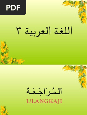 Bahasa Arab 3 Minggu 3 1 Pdf