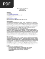 Syl 1011 Research Methods