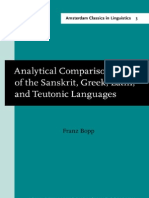 (Amsterdam Classics in Linguistics, 1800-1925) Franz Bopp, Prof. Dr. E.F.K. Koerner-Analytical Comparison of the Sanskrit, Greek, Latin, and Teutonic Languages, shewing the original identity of their .pdf