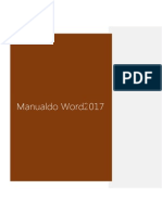 Manual de Utilização Do Word 2017