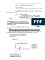 Antenas y Líneas Transmision para RTV