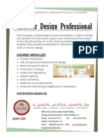 Interior Design Professional: Course Modules