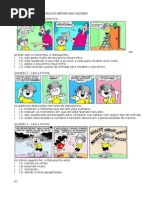 Interpretação Tirinhas Menino Maluquinho