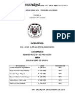 Propuestas de Administracion