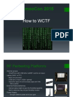 ShmooCon 2015 WCTF