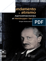 Xolocotzi Yañez, Angel - Fundamento y abismo. Aproximacions al Heidegger tardío