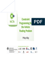 Constraint Programming For The Vehicle Routing Problem: Philip Kilby