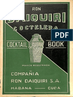 Ron Daiquirí Coctelera Cocktail Book 1948 