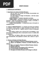 Direito Romano - Introdução
