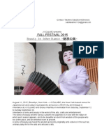J-Collabo Fall Festival Press Release English