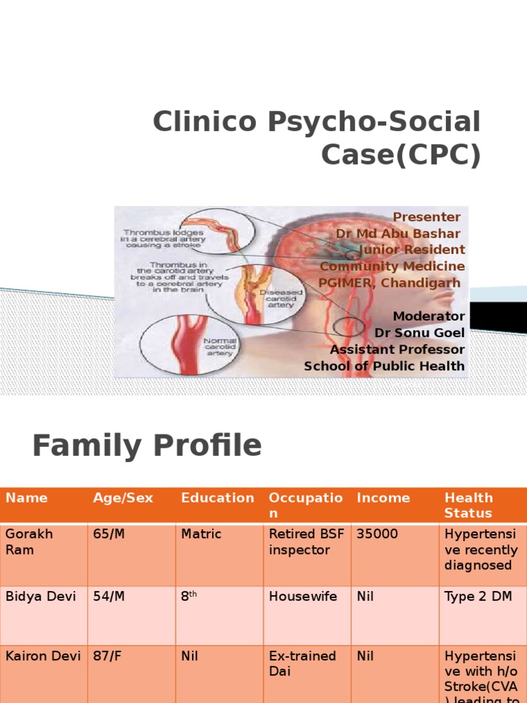 Ischemic stroke case study pdf image