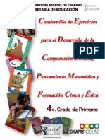 Cuadernillo 4° Primaria Comprensión Lectora