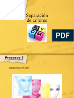 separación de colores