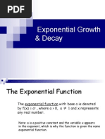 15 Exponential Growth Decay