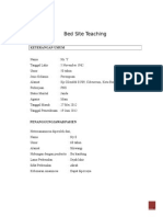 Bed Site Teaching: Keterangan Umum