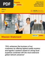 Download DHL Supply Chain Study by Sudeep DSouza SN27690918 doc pdf