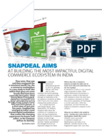 Snapdeal Aims: at Building The Most Impactful Digital Commerce Ecosystem in India