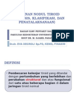 2.5.1.2 - Nodul Tiroid (Diagnosis, Klasifikasi, Tatalaksana) - FIX