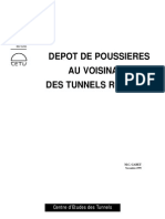 Dépôts de Poussières Au Voisinage de Tunnels Routiers PDF