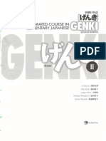 Genki - An Integrated Course in Elementary Japanese II (Second Edition) (2011), WITH PDF BOOKMARKS!