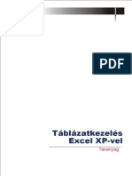 Tablazatkezeles Excel XP-Vel