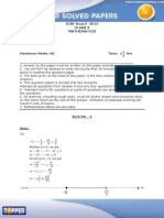 ICSE Board 2010 Class X Mathematics