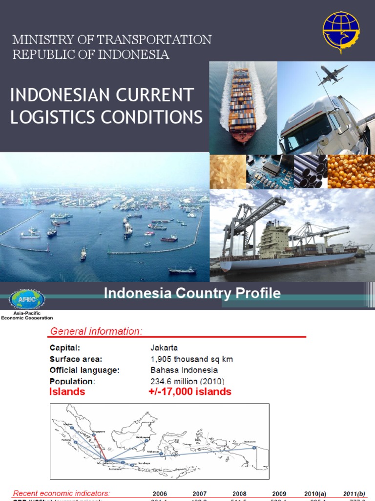 Indonesian Logistics Conditions Overview | PDF | Business Process ...