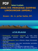 Download Materi 1 Kuliah  AMDAL by Bilqiis Falkhatun Risma SN27696640 doc pdf