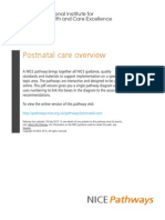 Postnatal Care Postnatal Care Overview