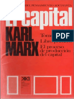 Karl Marx, El Capital. Tomo I. El Proceso de Producción Del Capital. Vol. 2