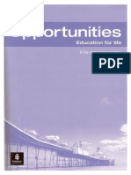 New Opportunities Pre Intermediate Test Book