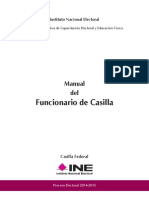 Manual de Funcionario de Casilla (Version Federal)