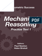 Psychometric Success Mechanical Reasoning - Practice Test 1