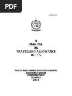 Download Manual of Travelling Allowance - Pakistan by Sohail Ahmed Khilji SN277001650 doc pdf